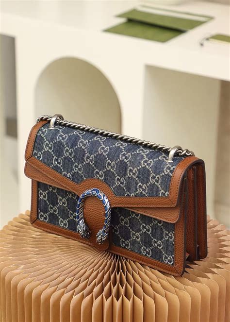 gucci dionysus bag consignment|Gucci dionysus denim bag.